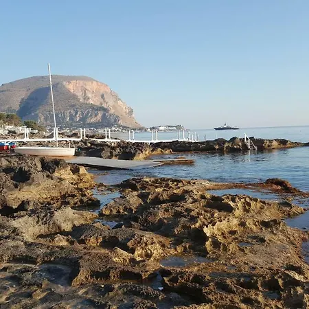 Mondello Addaura Sea Feriehus Palermo